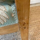 Suite of three antique armchairs