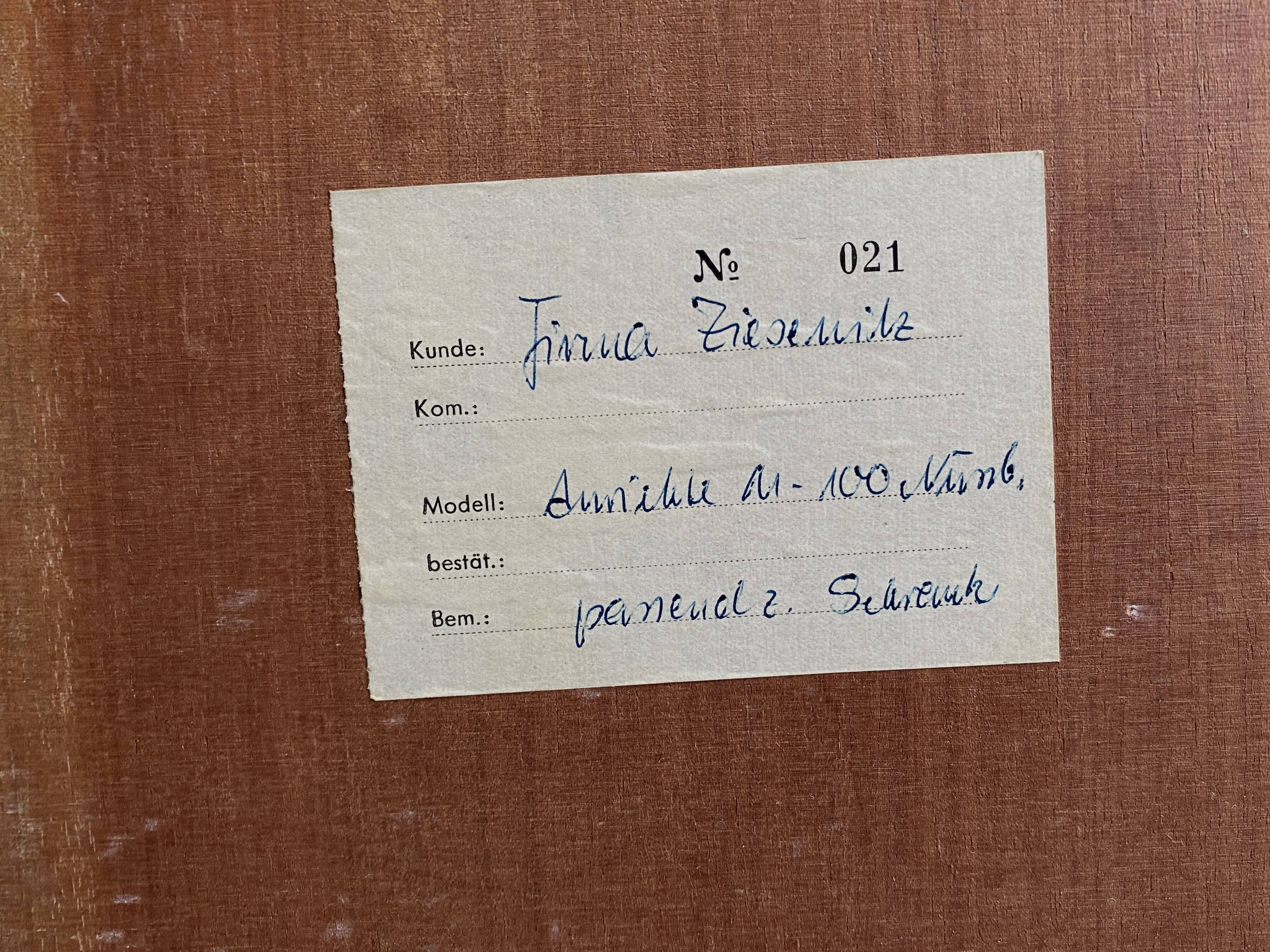 2-door wood sideboard or Record cabinet 1970s