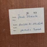 2-door wood sideboard or Record cabinet 1970s