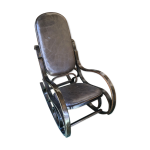 Rocking chair en bois