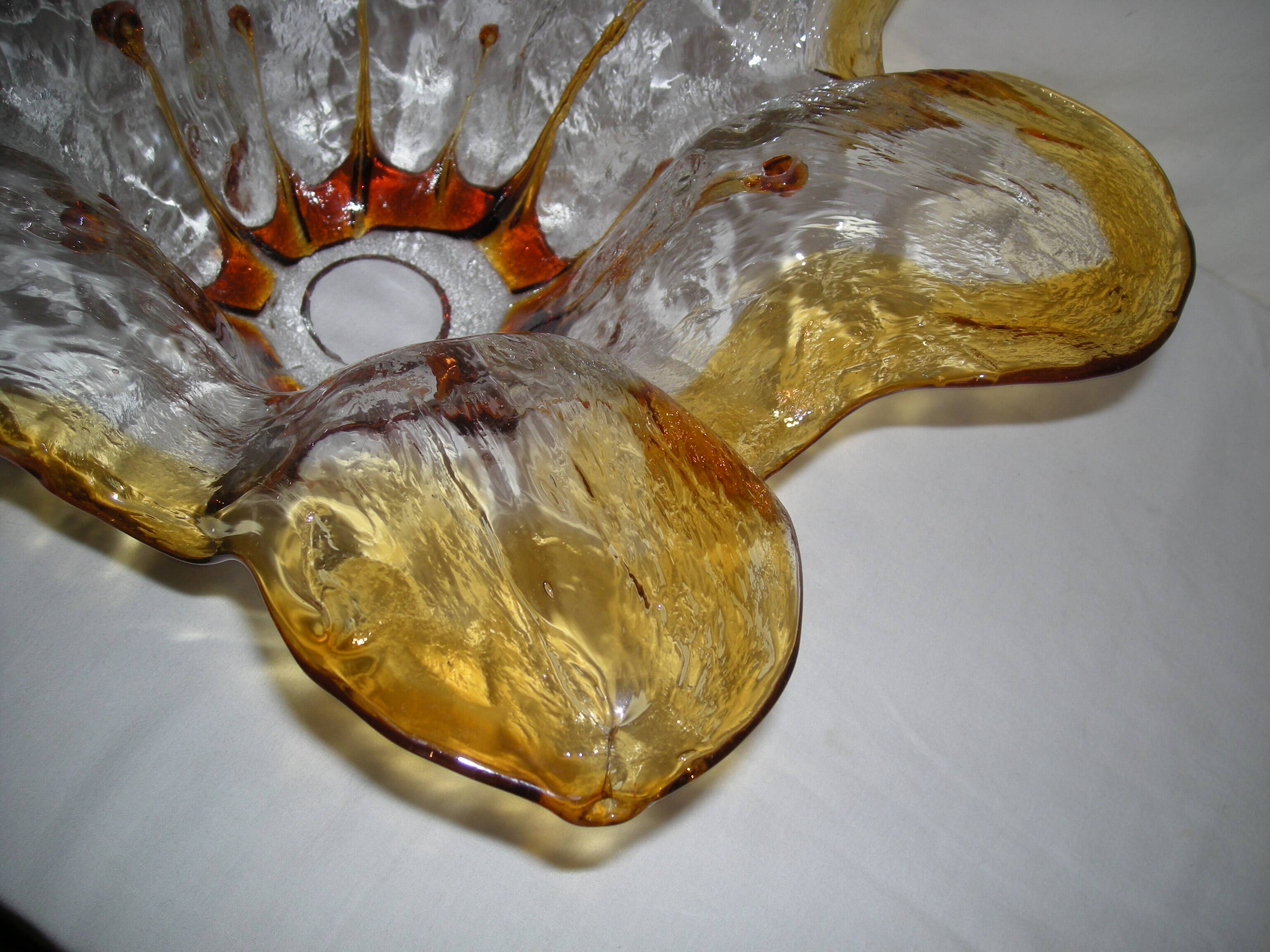 Mazzega pendant light from the 70s