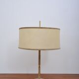 Suede table lamp, 1950s