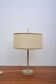 Suede table lamp, 1950s
