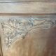 Buffet Art Déco des années 40 en bois massif blanchi – restaurer