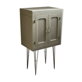 Meuble de rangement vintage sur pieds