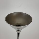 Art deco lamp / floor lamp in chrome metal