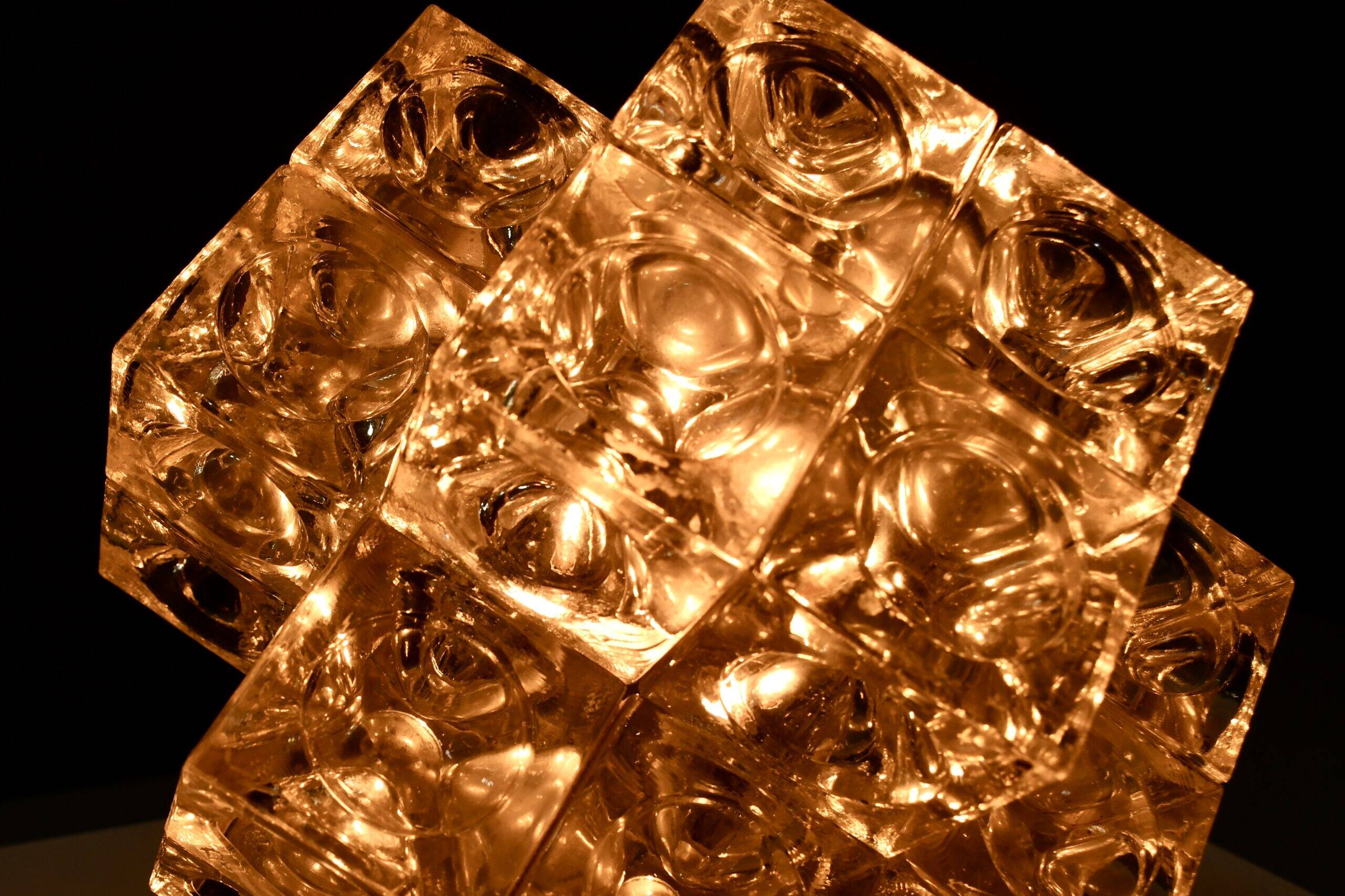 Albano Poli 'Eclisse' table lamp by Poliarte