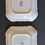 Empty pocket Gien blue and white