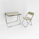 'Platone' Desk & 'Plia' Chair by Giancarlo Piretti for Anonima Castelli