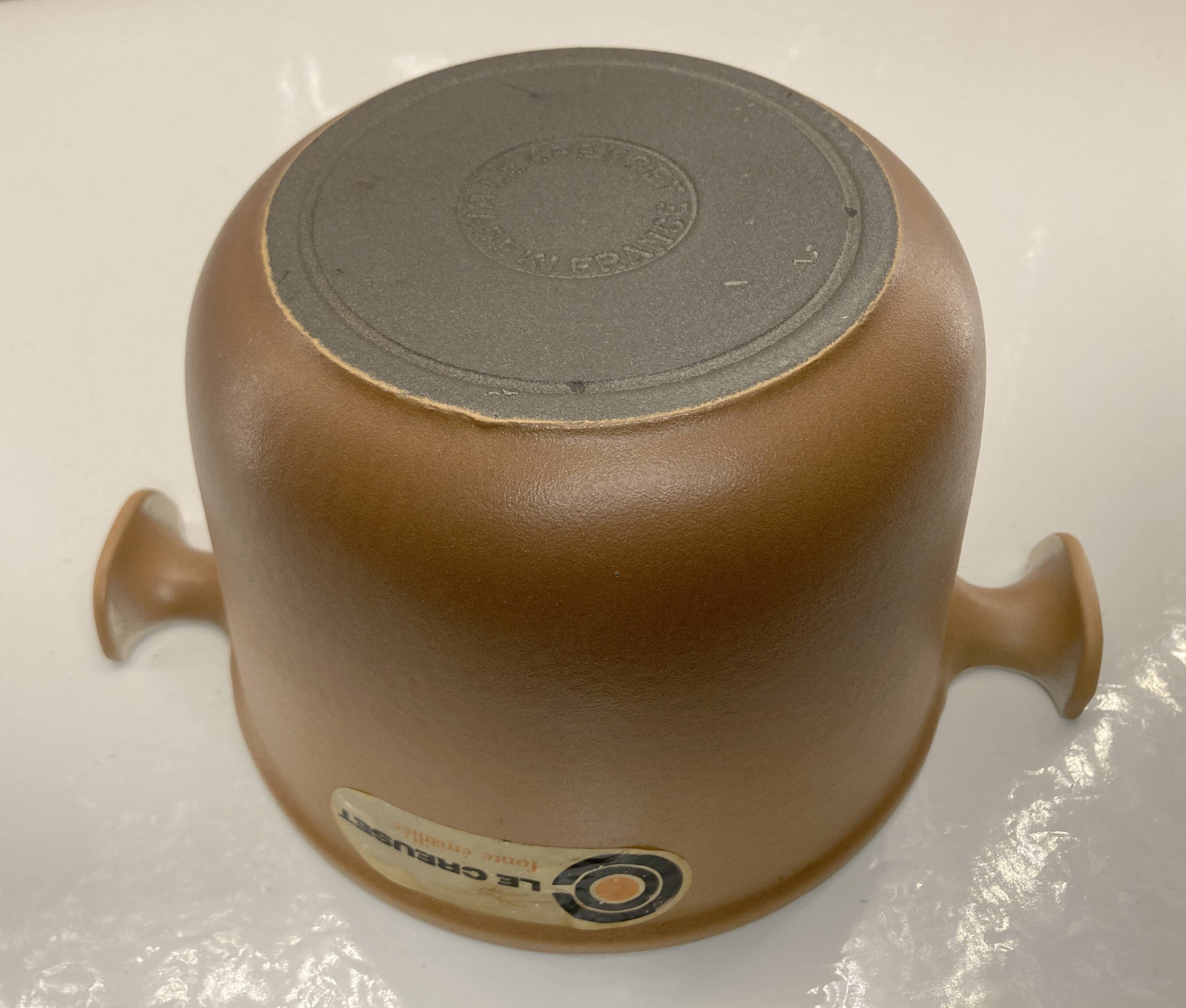 Enzo Mari for Le Creuset fondue set