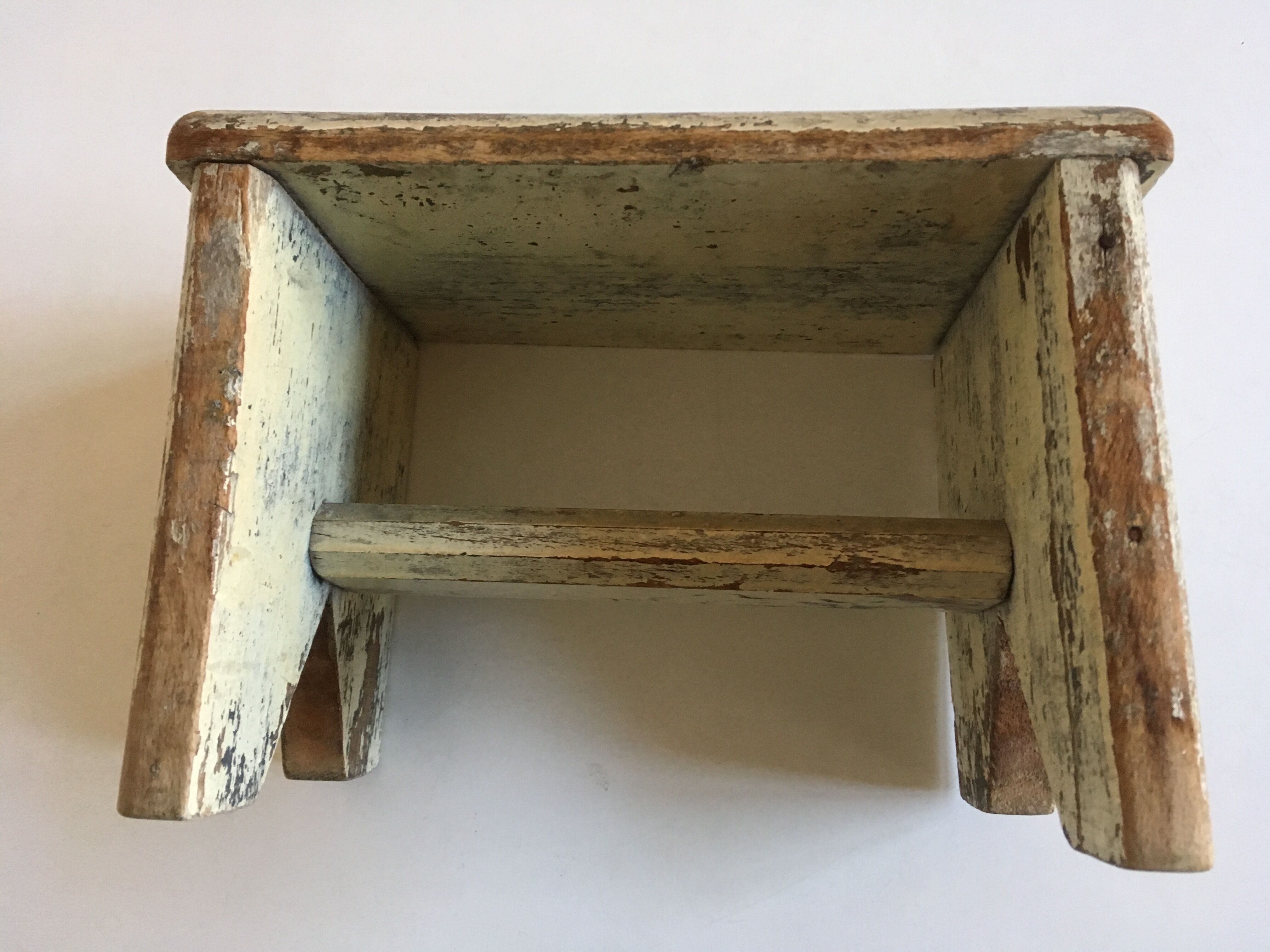 small bench old wood patina original