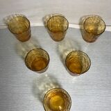 Series of 6 glasses