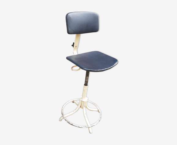 Chaise tabouret d'atelier