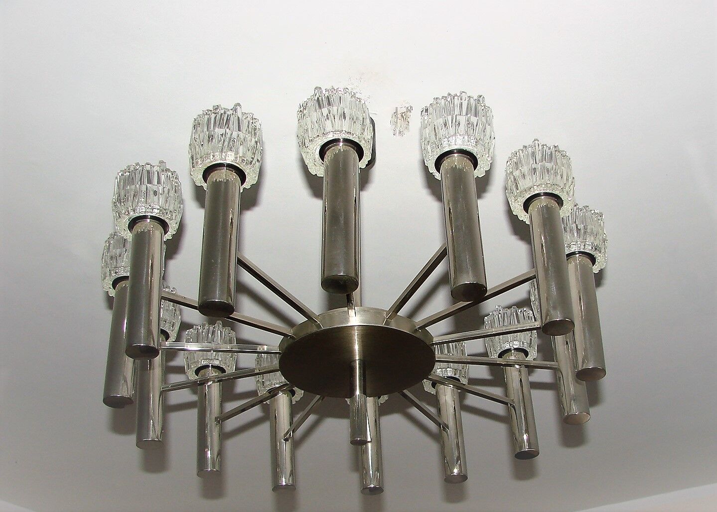 Conception de lustre Scolari, années 70