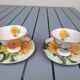 Paire de tasses porcelaine
