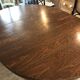 Scandinavian round table butterfly extensions