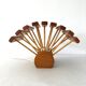 Lampe vintage en bois
