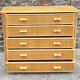 Commode bambou rotin, vintage, années 60