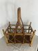 Basket, bottle holder, bamboo and rattan, 1970s