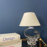 CRYSTAL FOOT TABLE LAMP