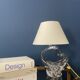 CRYSTAL FOOT TABLE LAMP