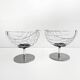 Set of 2 'Atomic Ball' chairs by Rudi Verelst for Novalux 1970s