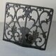 Cast iron book rack