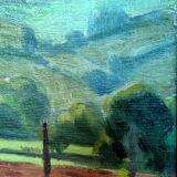 Landscape of limousin by gaston dardaillon (19th-20th century)