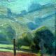 Landscape of limousin by gaston dardaillon (19th-20th century)