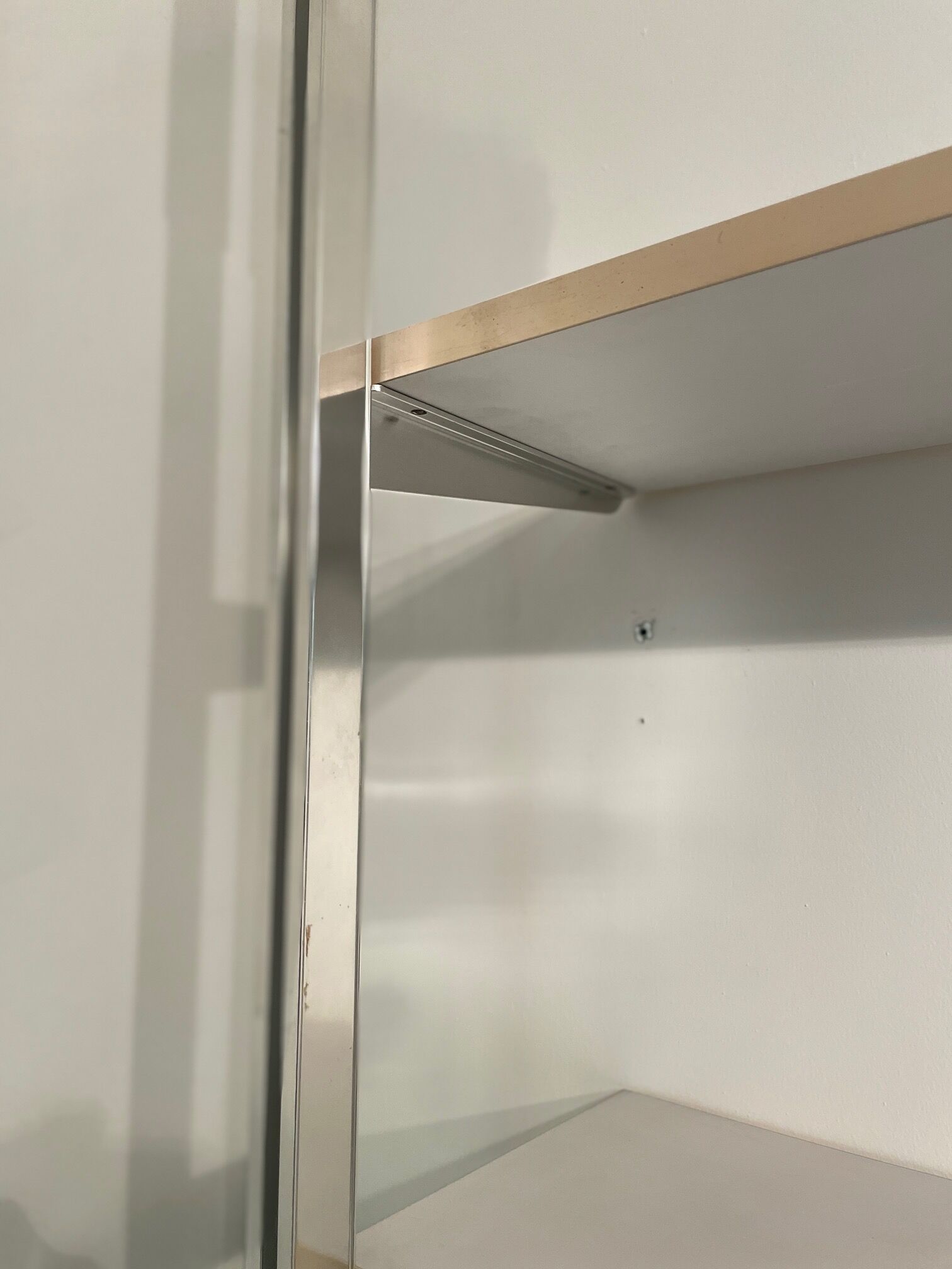 Modular library floor/ceiling buffet & chest of drawers