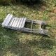 Paire d'anciennes chaises de jardin