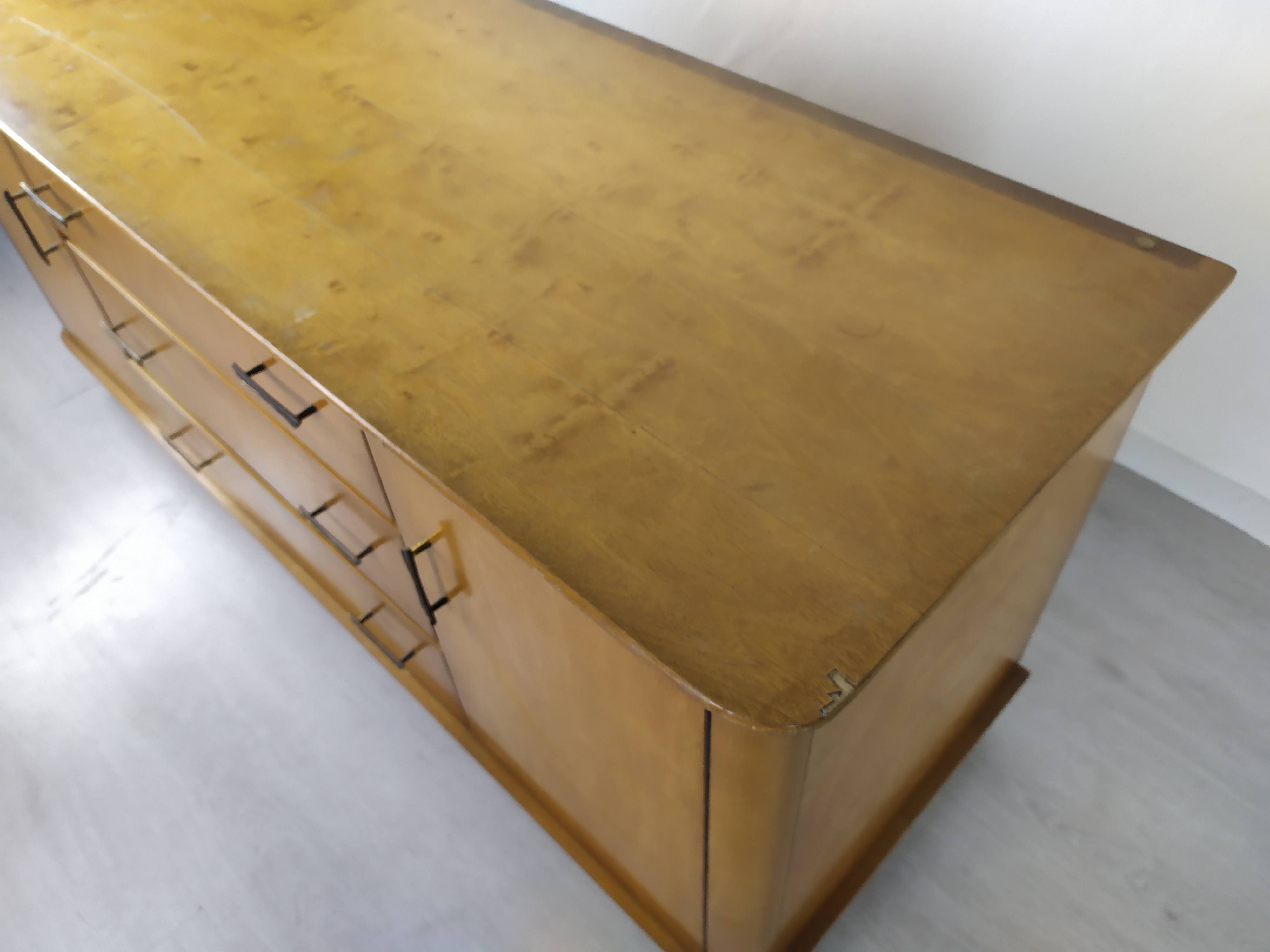 Vintage TV cabinet sideboard