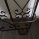 Wall coat rack metal cloakroom