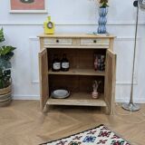 Buffet parisien vintage patiné