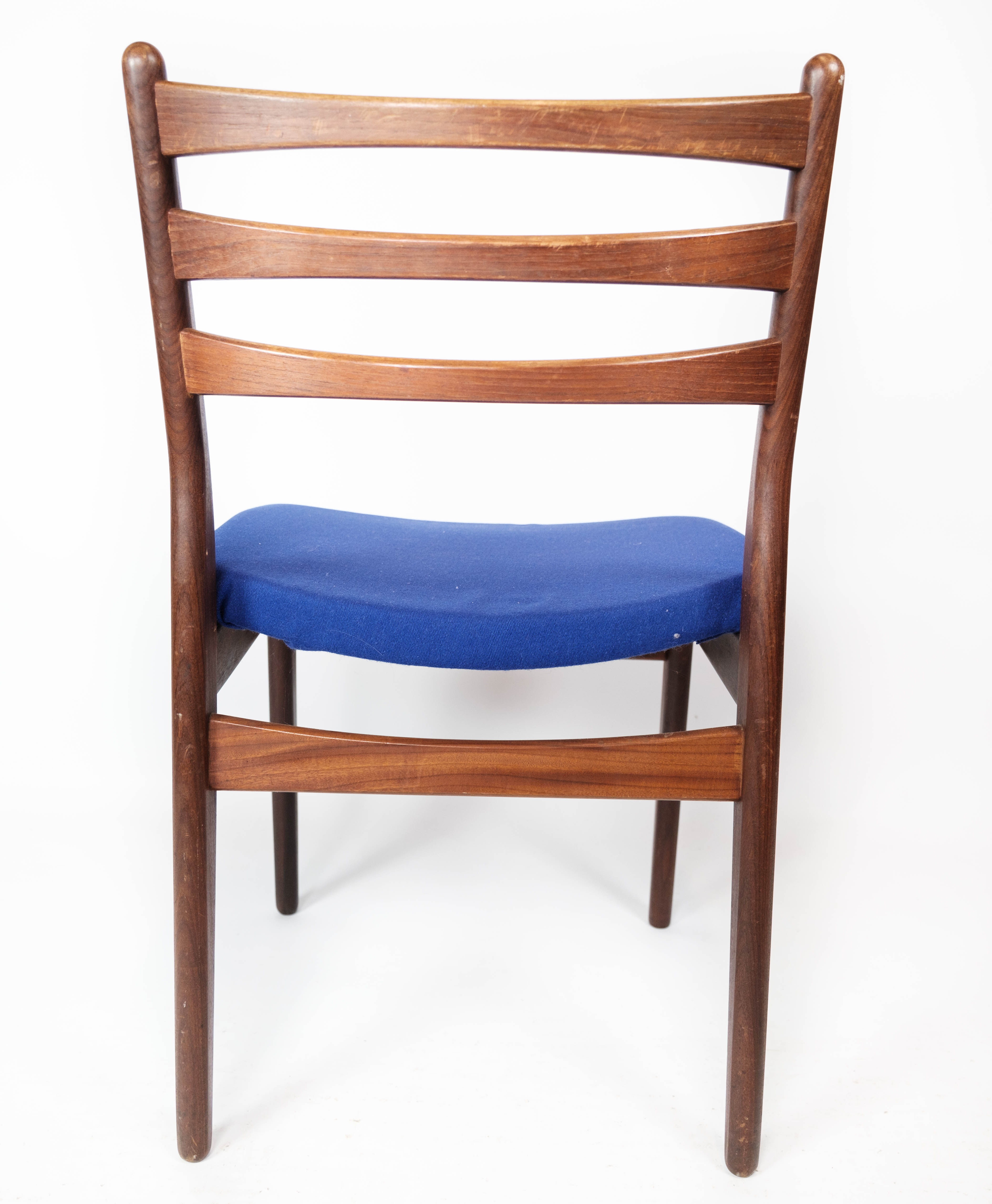 Set of three dining room chairs in teak Danish design, 1960s