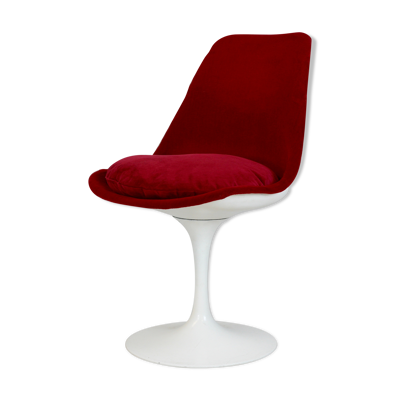 Chaise Tulip non-pivotante estampillée Knoll, USA, circa 1960
