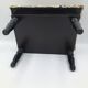 Foot rest chest studded fabric vintage studded