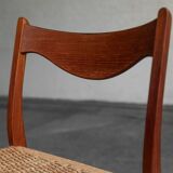 Set of 8 'GS61' dining chairs by Arne Wahl Iversen