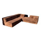 Cor trio Modular sofa Teddy chocolate brown, original fabric