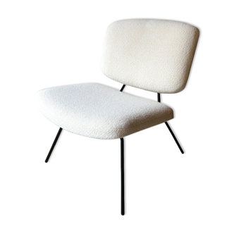 Pierre Paulin CM 190 chair for Thonet with Lelièvre fabric