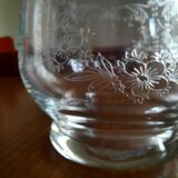 Hand engraved carafe
