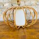 Vintage rattan pendant lamp