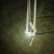 Industrial lamp desk architect 2 arms 1960 1970