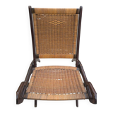 Folding chair by Gio Ponti, worn condition