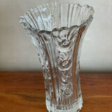 Moulded glass vase Italy