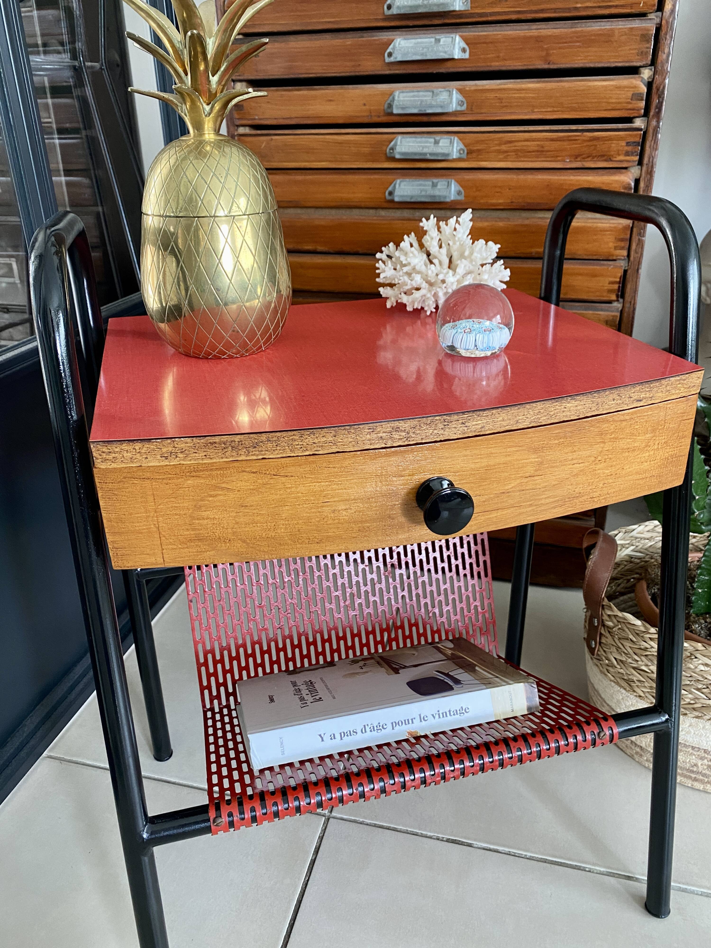 Vintage Hitier bedside table