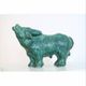 One-of-a-kind monumental pair: ultra-rare knud kyhn water buffaloes –