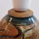 Ceramic table lamp, designed by Marie for Hjort ceramics Denmark (stamped at the bottom) 1970s