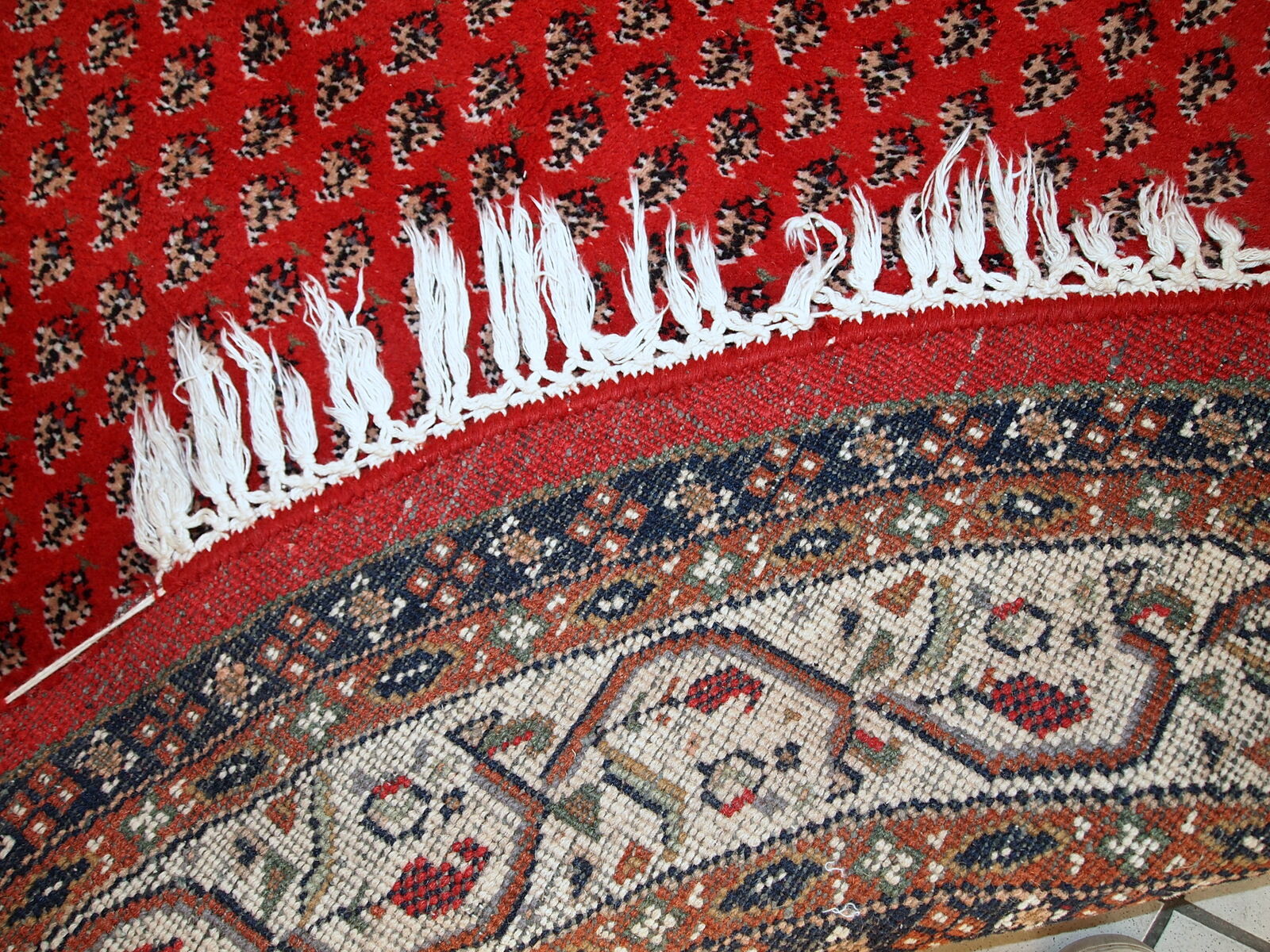 Carpet indo seraband done hand 198x298cm 1980