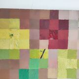 Old abstract pixel painting